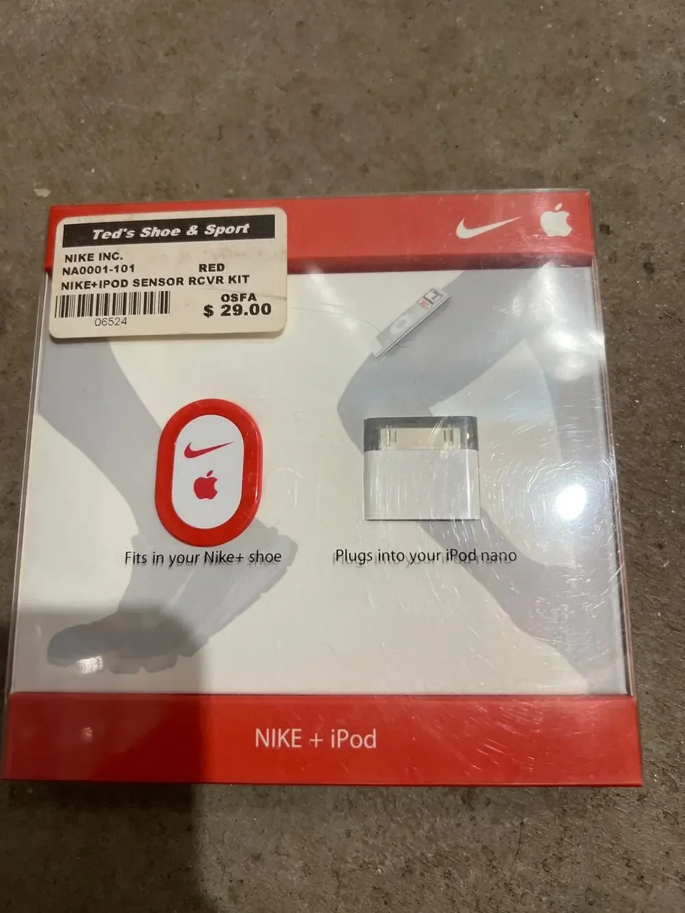 Nike iPod Apple Sport Kit Wireless Running Shoe Sensor Ma692ll/f NEW